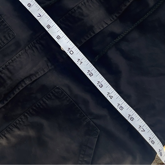 Forever 21 Women's Black Full Zip Button Utility Jacket- SZ(S) - Picture 12 of 14